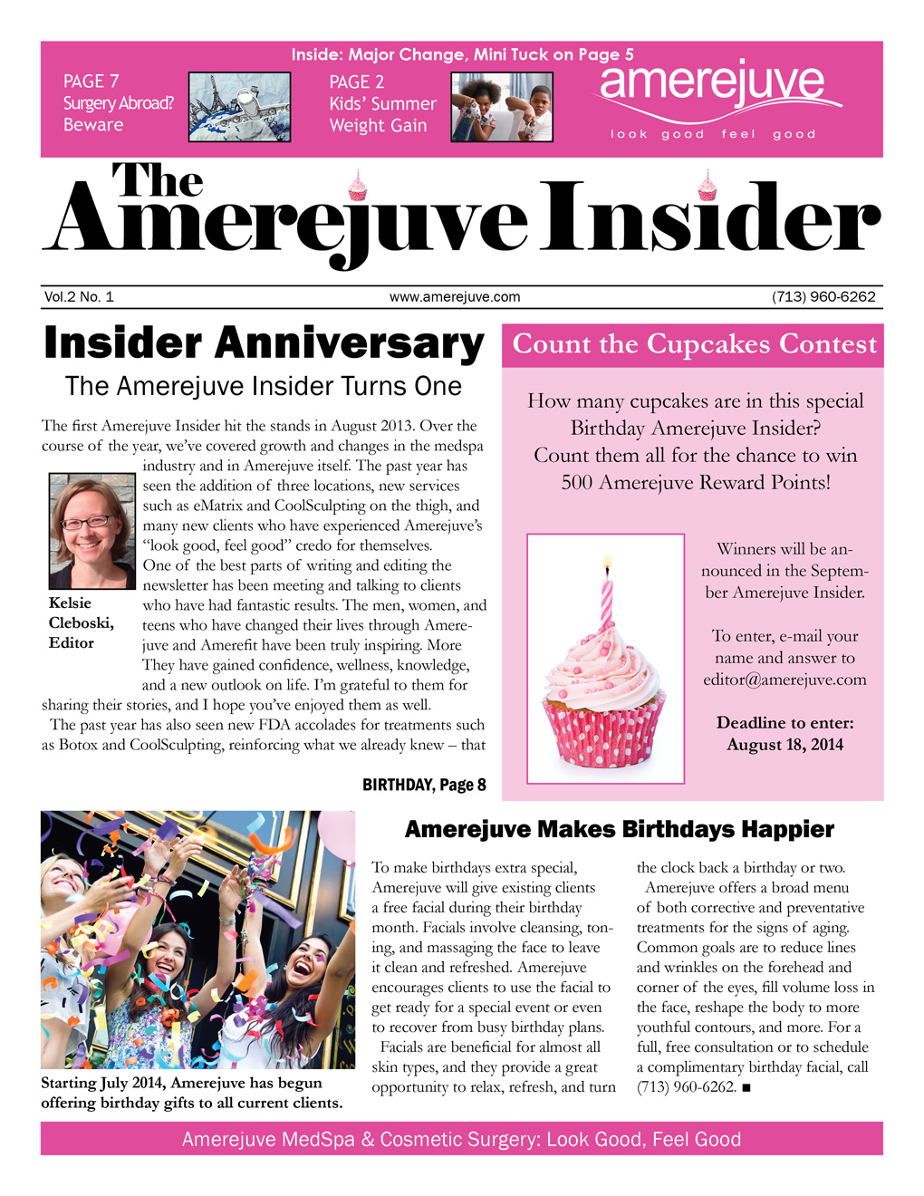 Happy Birthday, Amerejuve Insider!