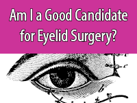 Eyelid surgery can be an option for reversing signs of aging in the face.